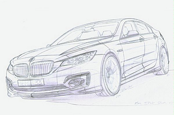 BMW 3-Series 2011 (скица)